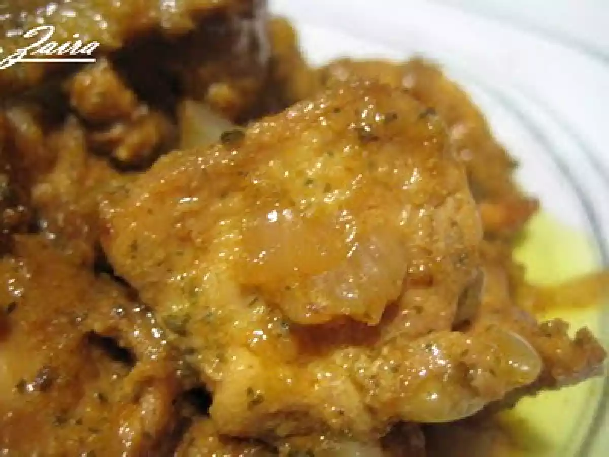 Pechugas de pollo en salsa de cacahuetes - foto 2