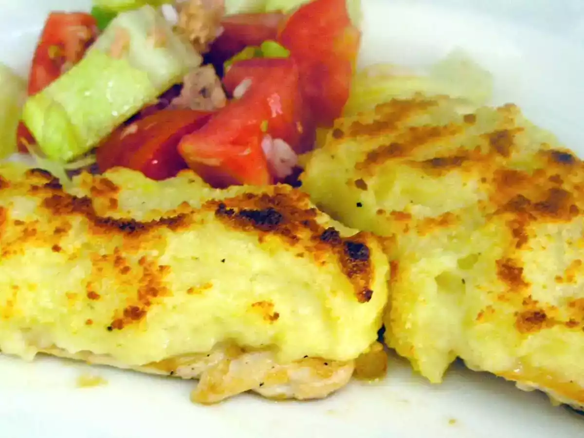 Pechugas de pollo gratinadas al horno