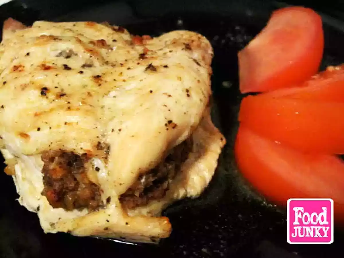 Pechugas de pollo rellenas con nueces y canela