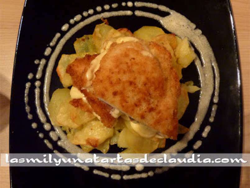 Pechugas de pollo rellenas con salsa de salvia y limón - foto 2