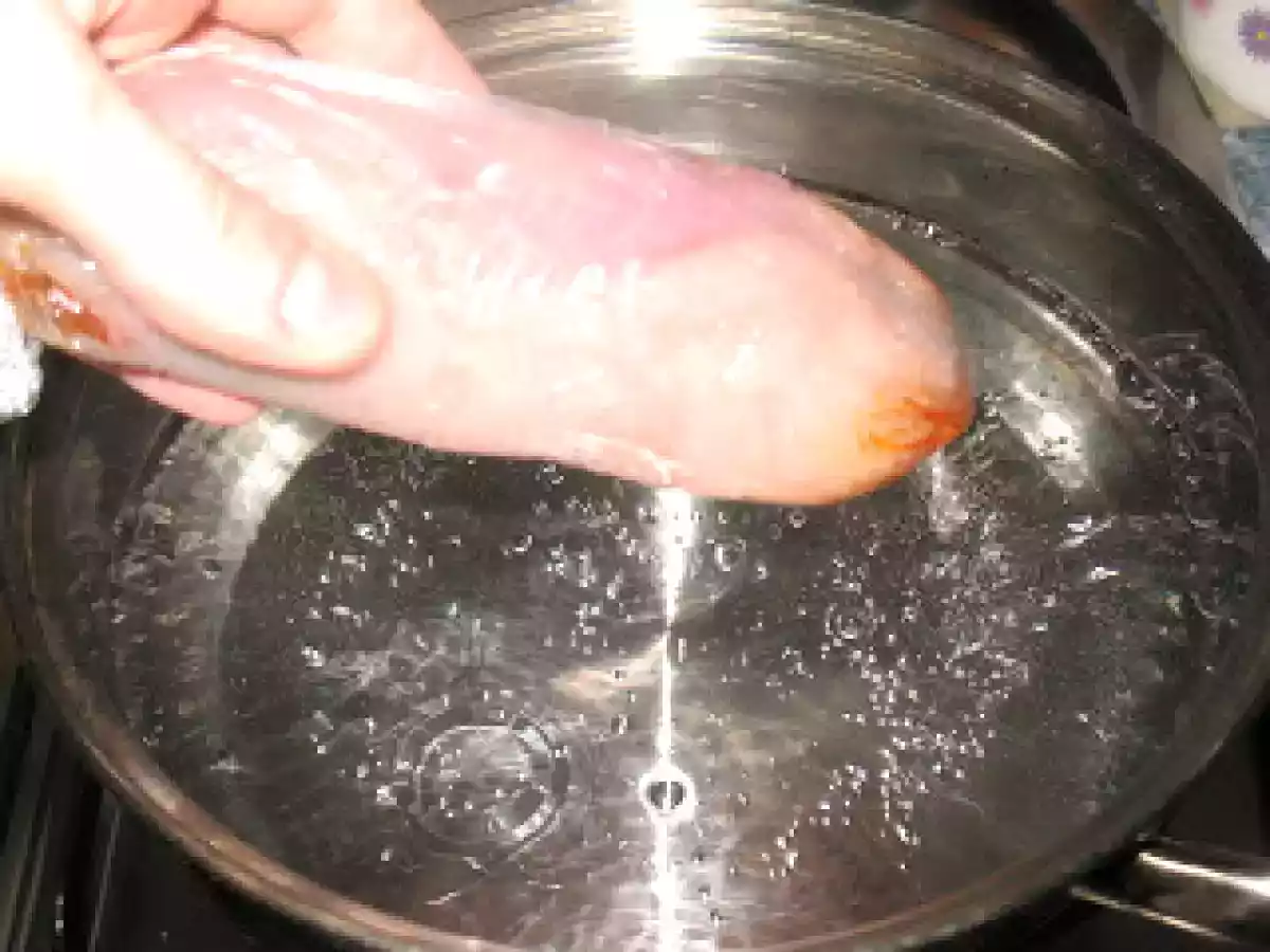 Pechugas de pollo rellenas de morcilla y pimientos del cristal - foto 11