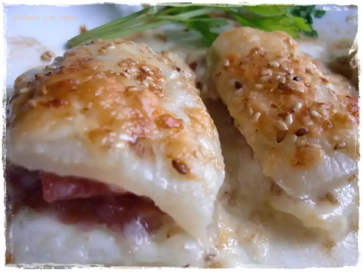 Pencas de acelga gratinadas - foto 2