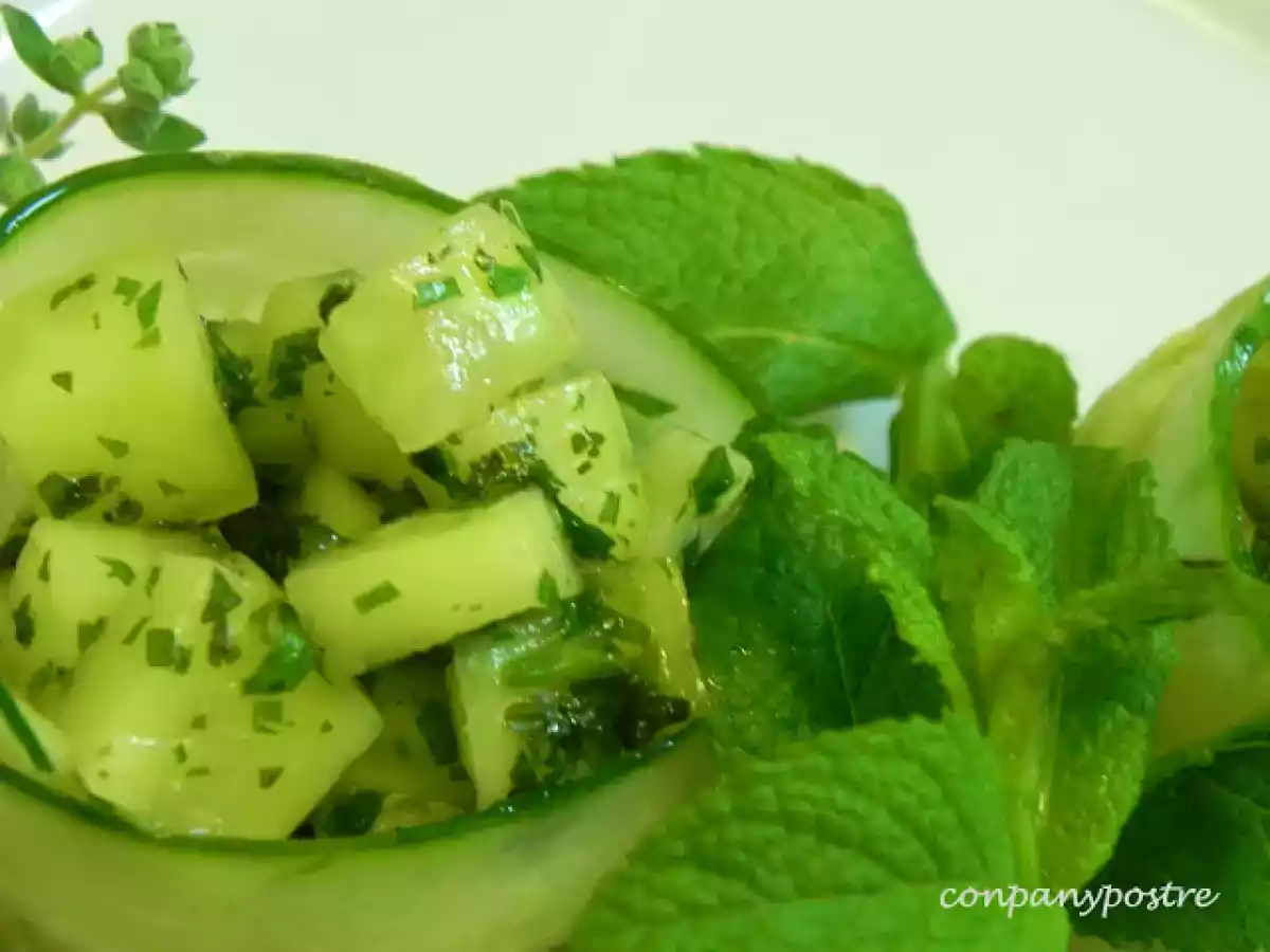 Pepino libanés al agua de azahar - foto 3