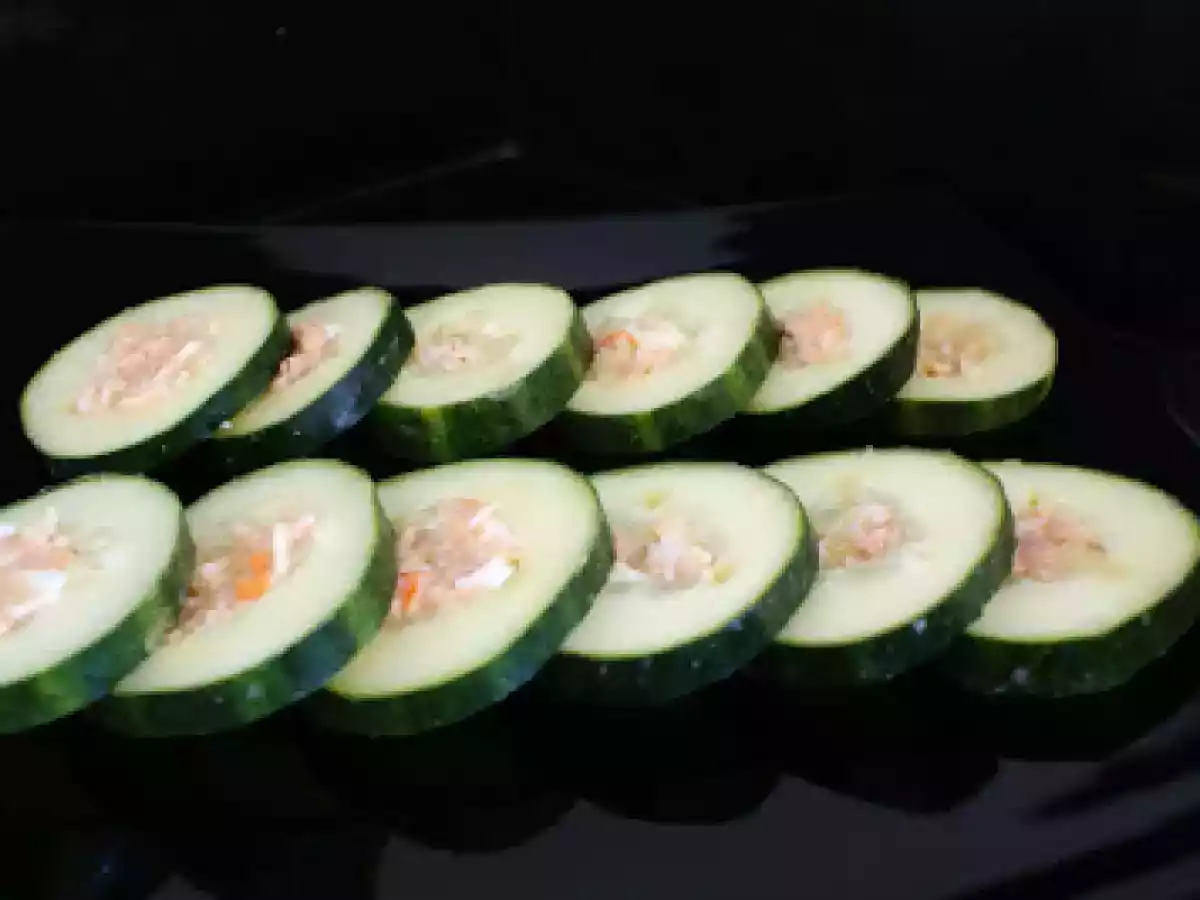 Pepinos Rellenos (Concurso Cocina Light)