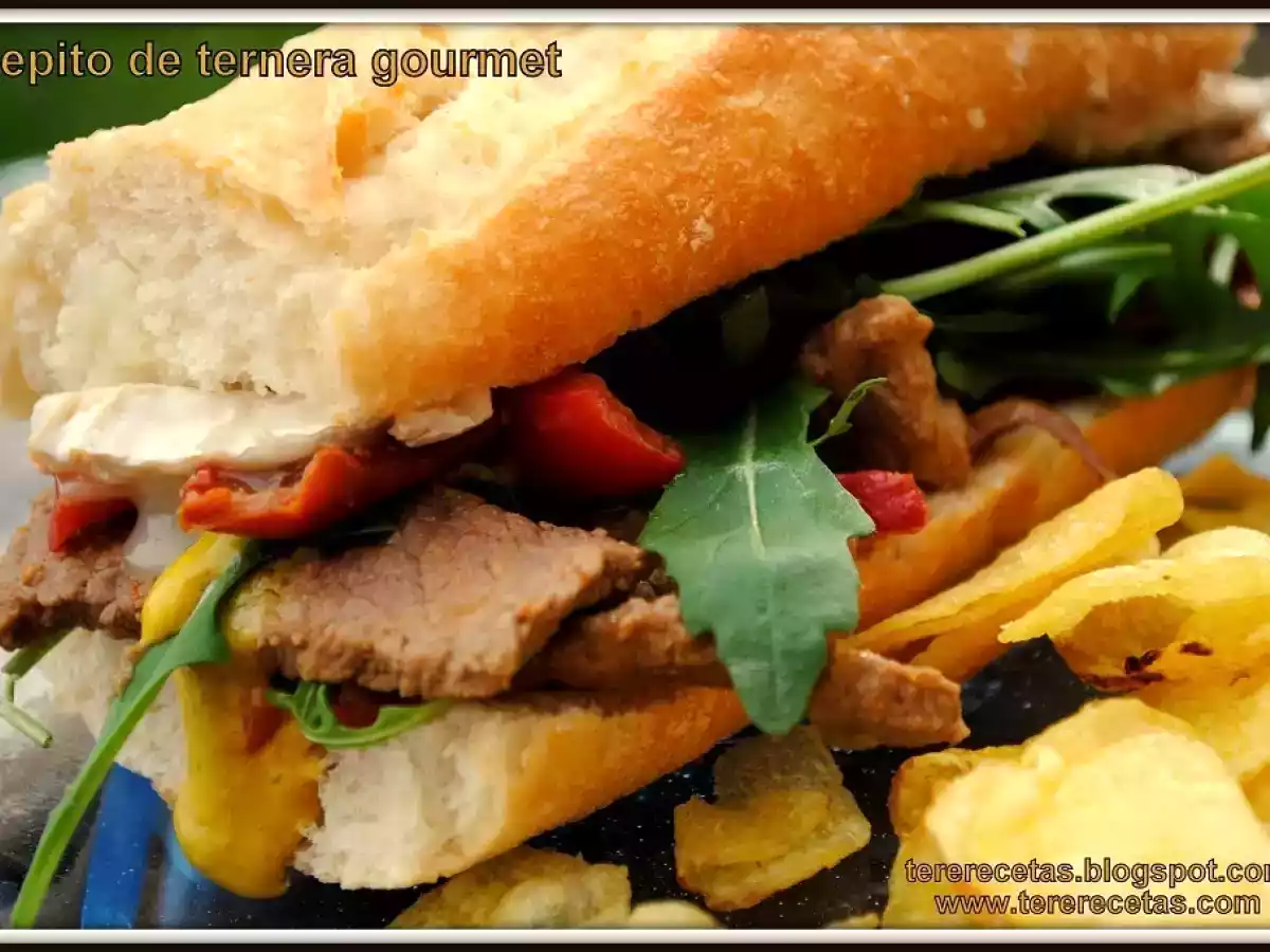 Pepito de ternera gourmet. - foto 2
