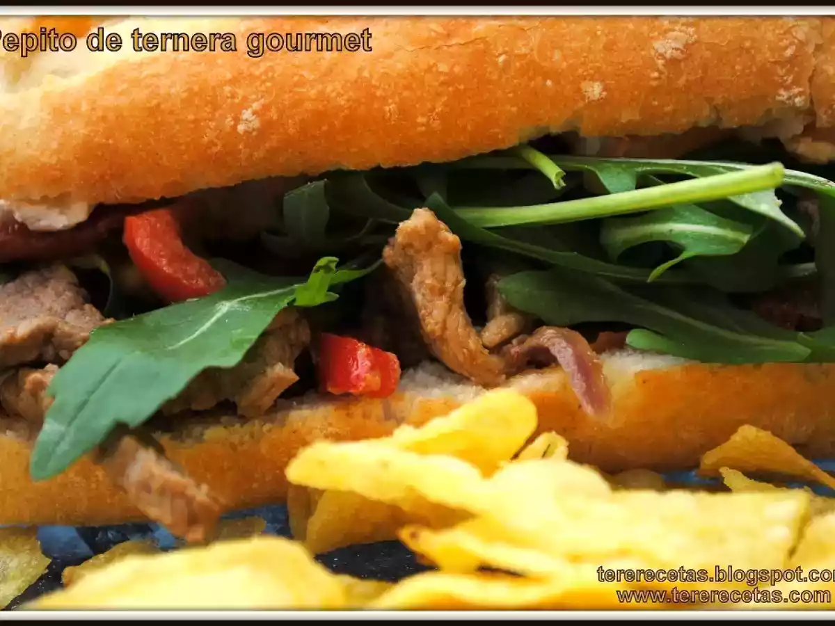 Pepito de ternera gourmet. - foto 3