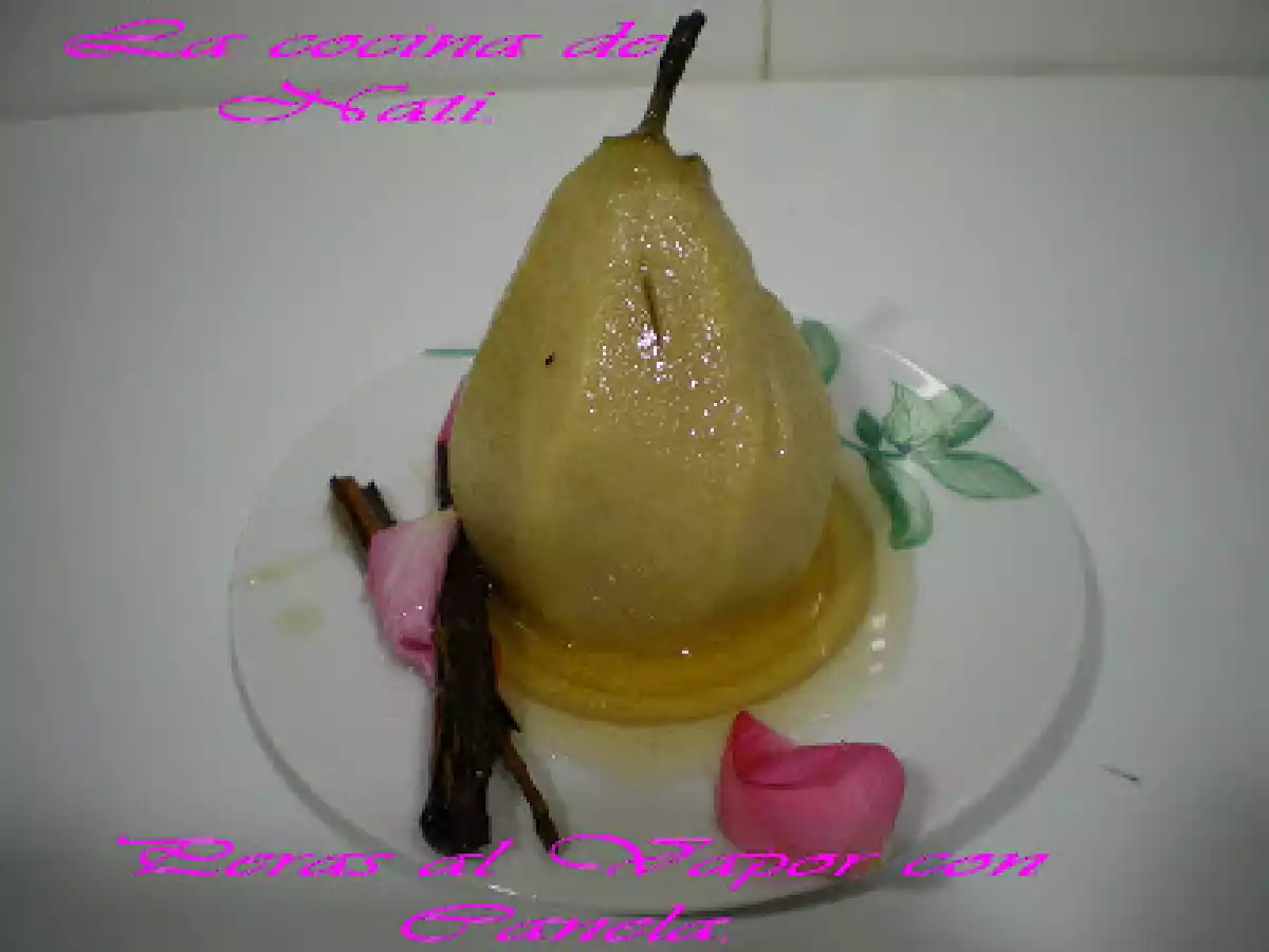 PERAS AL VAPOR CON CANELA. - foto 5