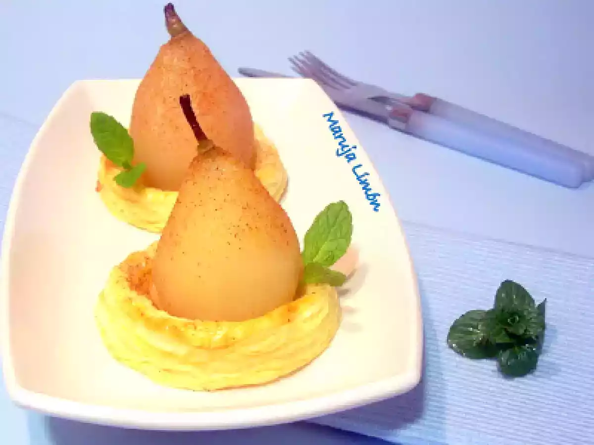 Peras en hojaldre - foto 2