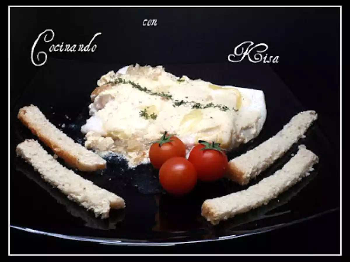 Perca con Queso y Salsa Inglesa fussioncook y thermomix)