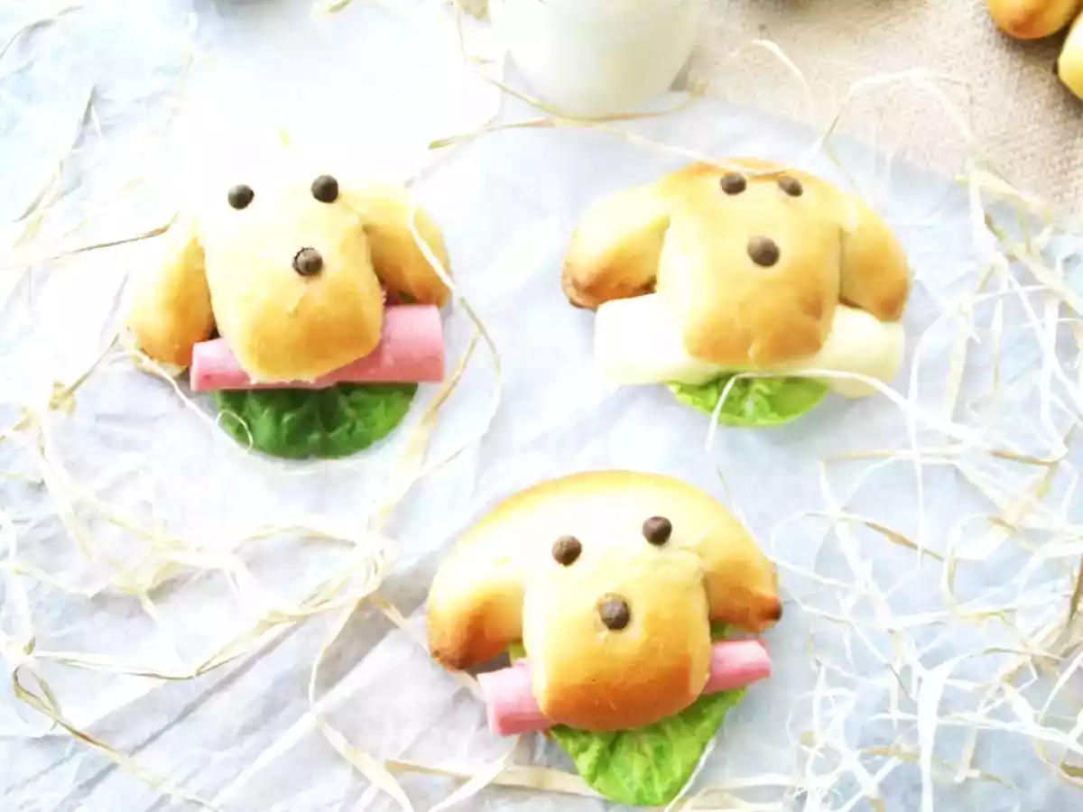 Perritos de pan super tierno