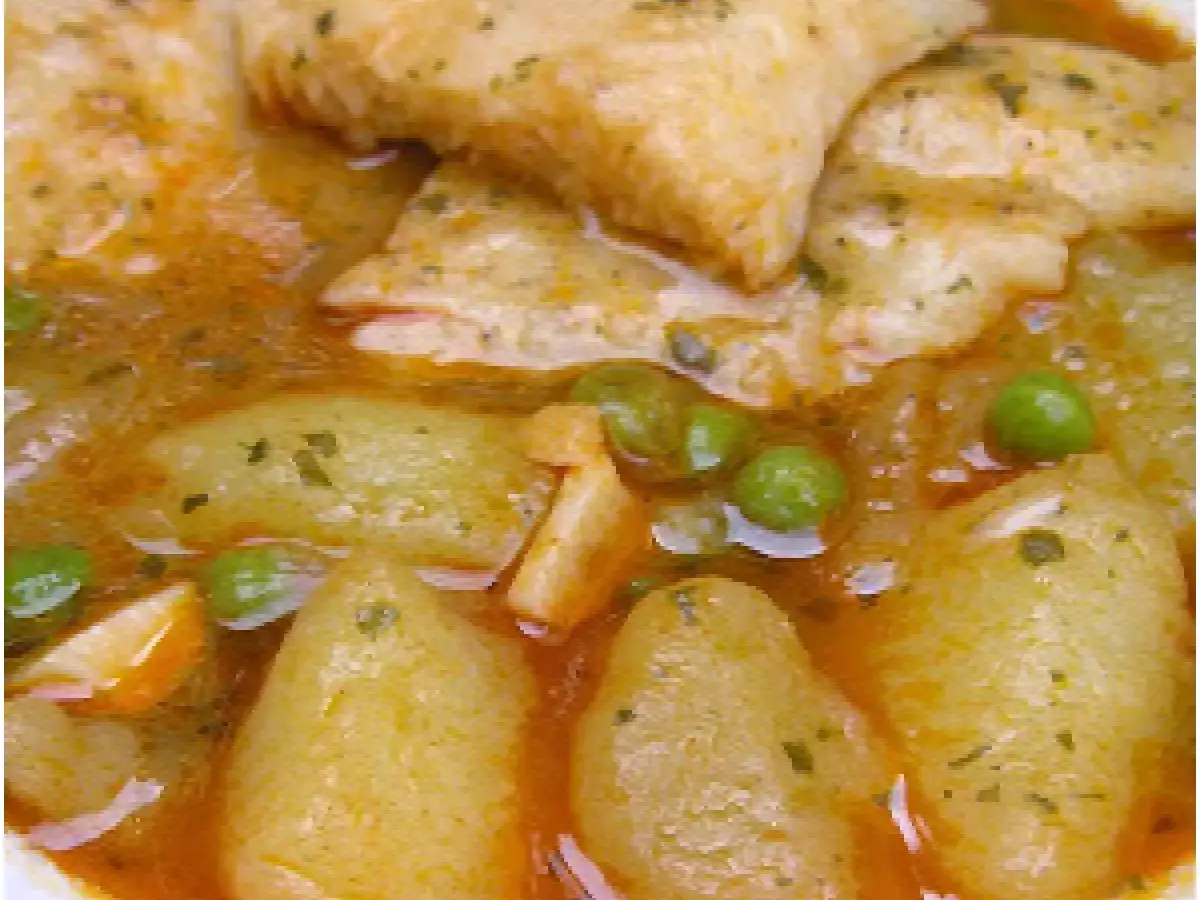 Pescado a la gallega (thermomix)