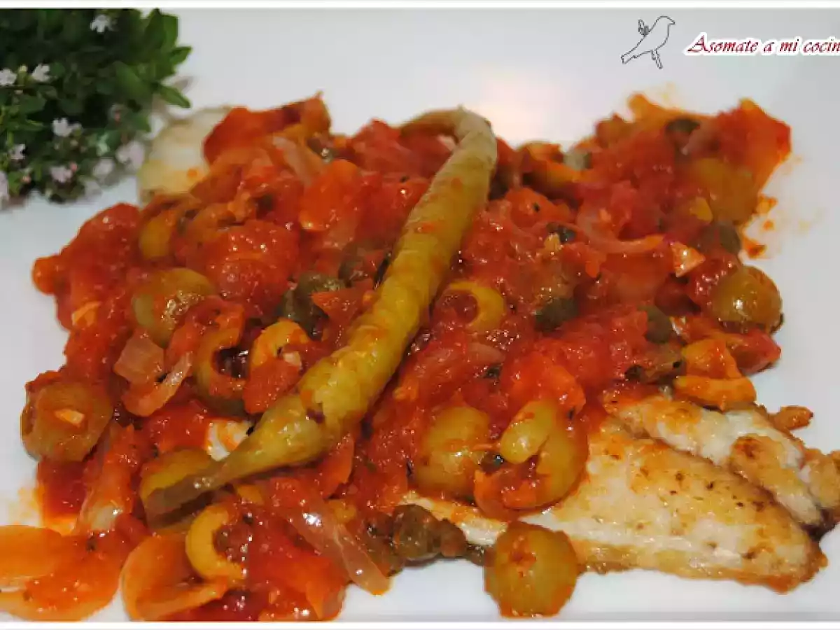 Pescado a la veracruzana