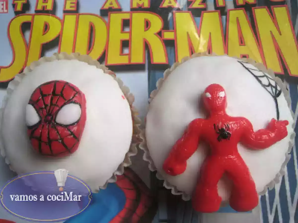 Pescado blanco en salsa de calabacín y cupcakes fondant para Álvaro - foto 3