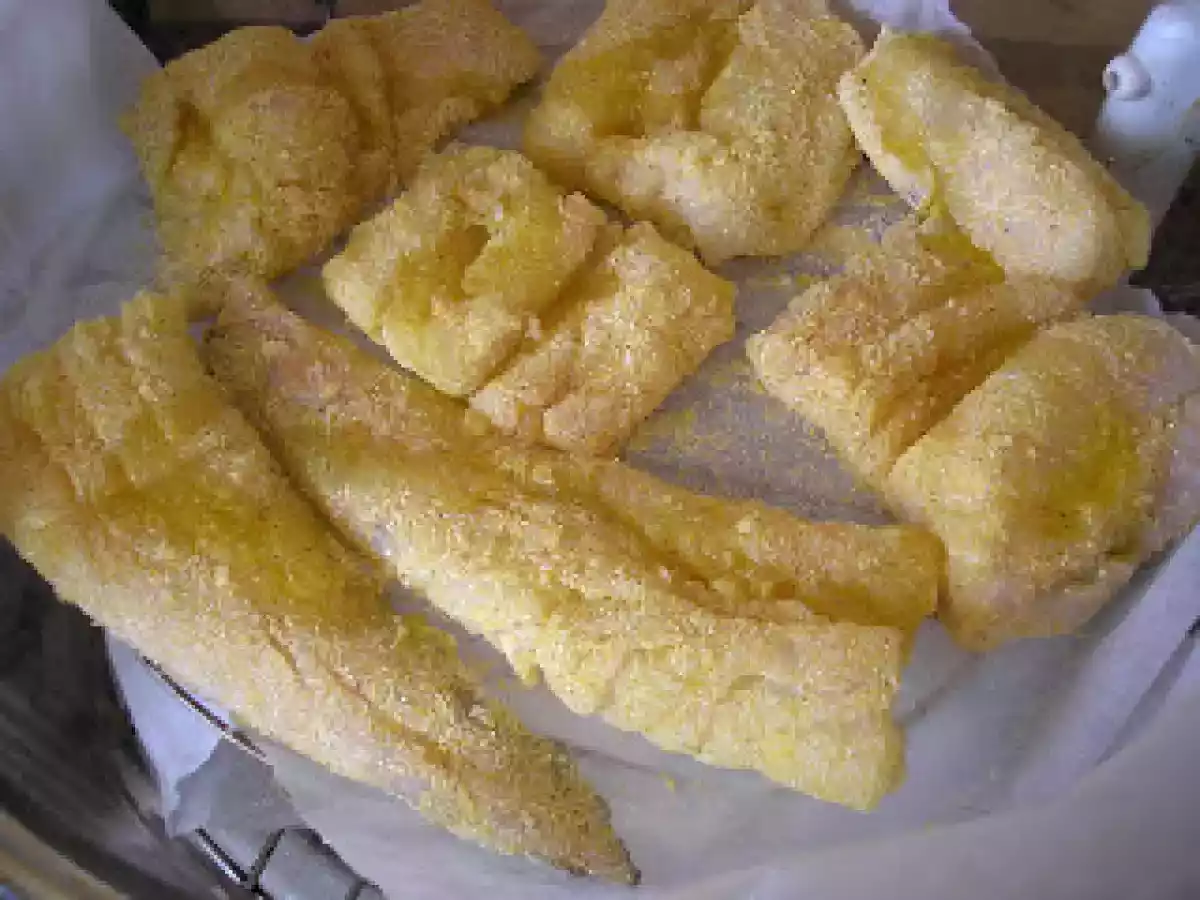 PESCADO EMPANADO CON CHAMPIÑONES RELLENOS EN HORNO TURBOCONVECCIÓN - foto 6