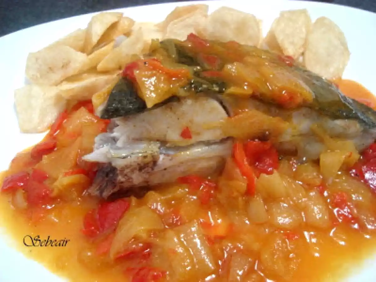 PESCADO EN SALSA AL CURRY (thermomix)