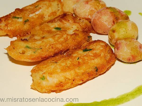 Pescado en tempura de cerveza