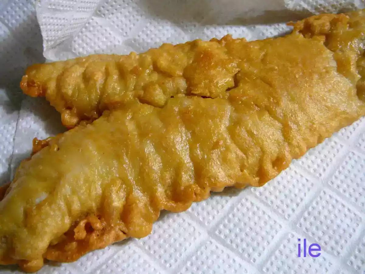 Pescado frito con harina de garbanzos y especias - foto 2