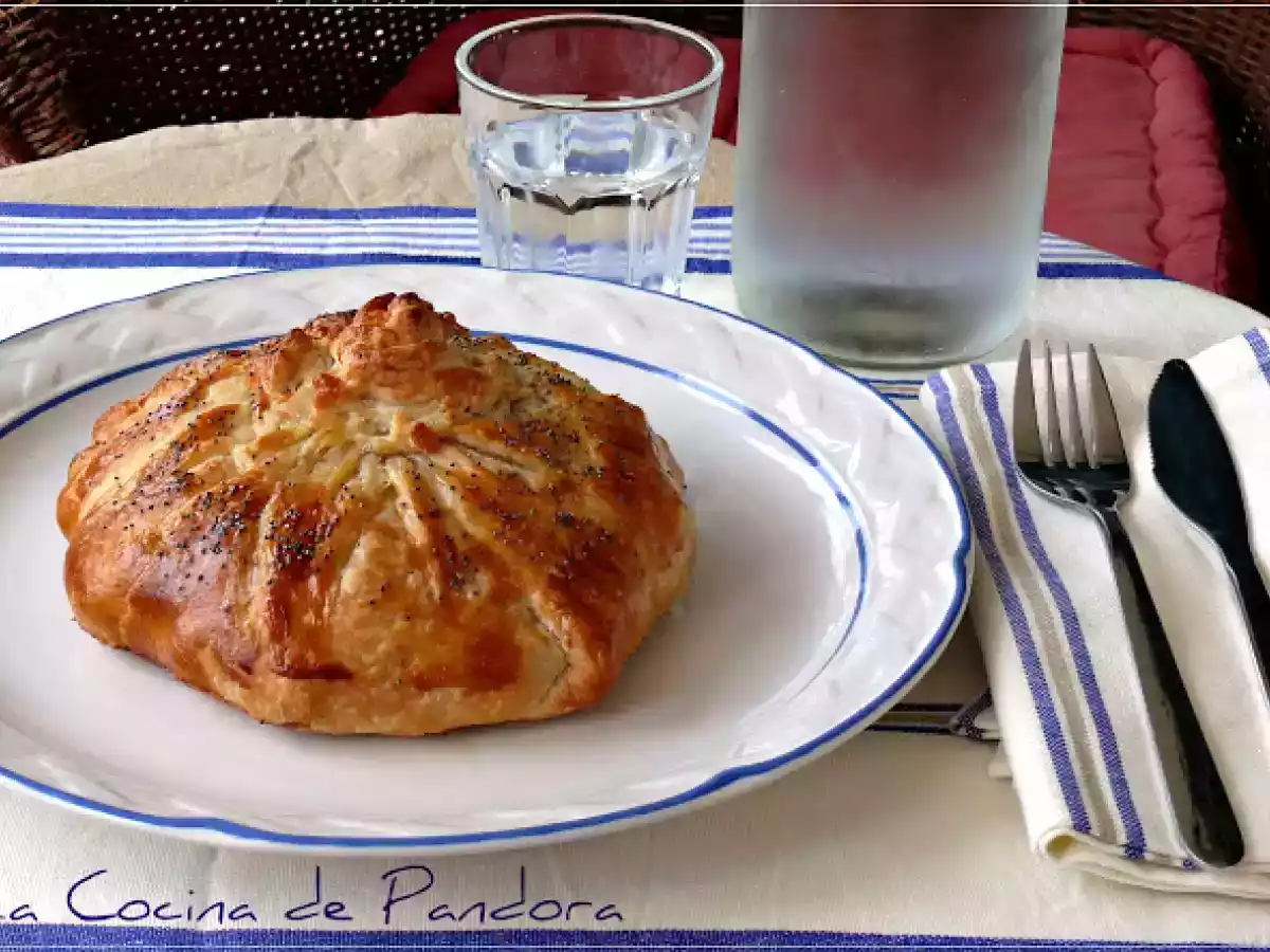 PESCADO RELLENO EN HATILLO DE HOJALDRE - foto 2