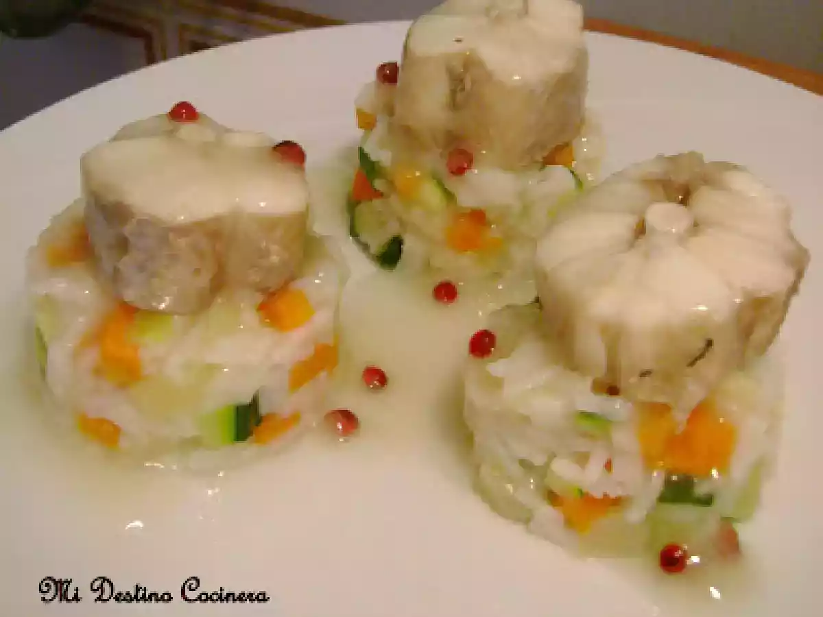 Pescados al Vapor: Musola Rellena de Basmati - foto 2