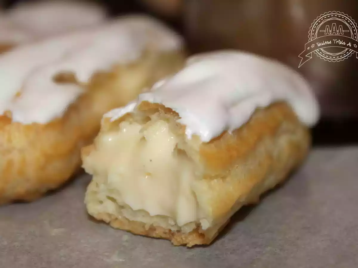 Petisú Relleno de Crema Pastelera. - foto 2