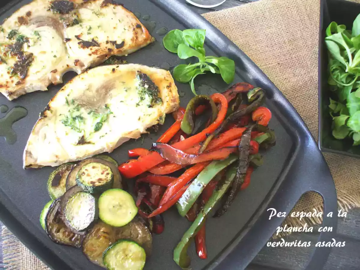 Pez espada en la plancha