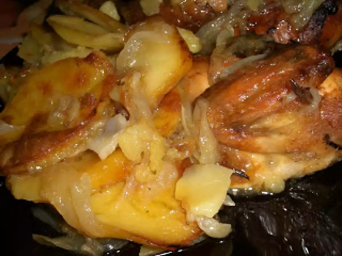 PICANTONES CON PATATAS A MI ESTILO....