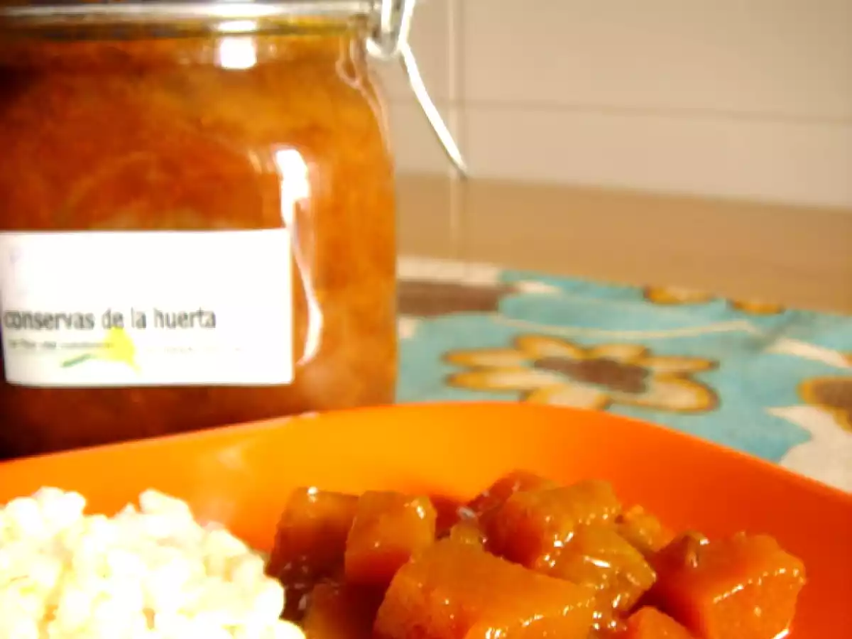 Pickle de calabaza de Jamie Oliver, y un montón de agradecimientos