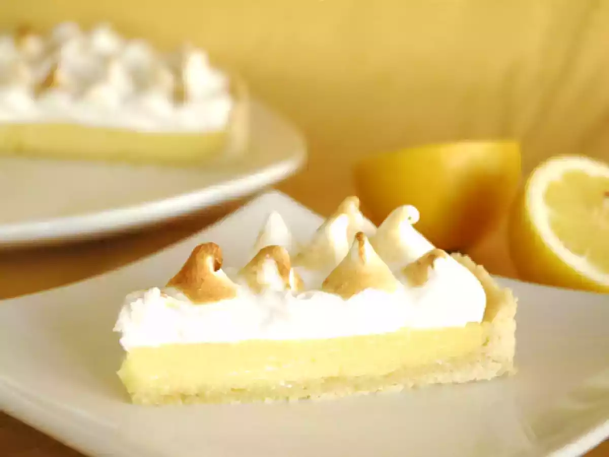 Pie de Limón y leche condensada