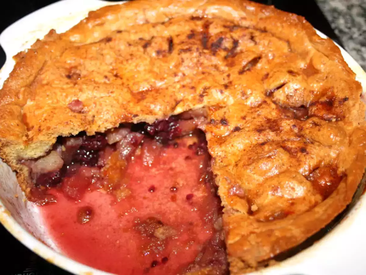 Pie de manzana y moras - foto 2