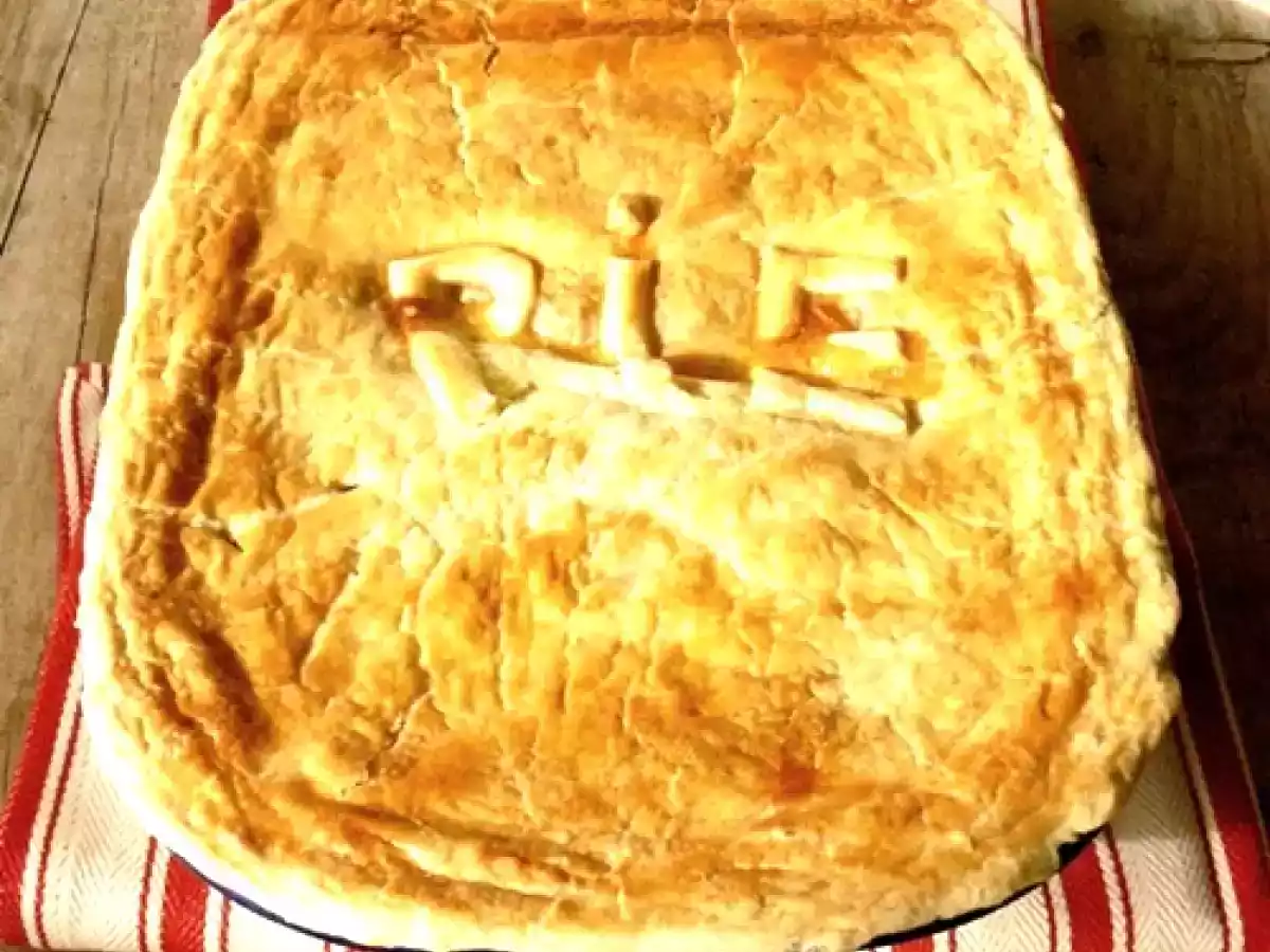 Pie de pollo y champiñones - foto 3