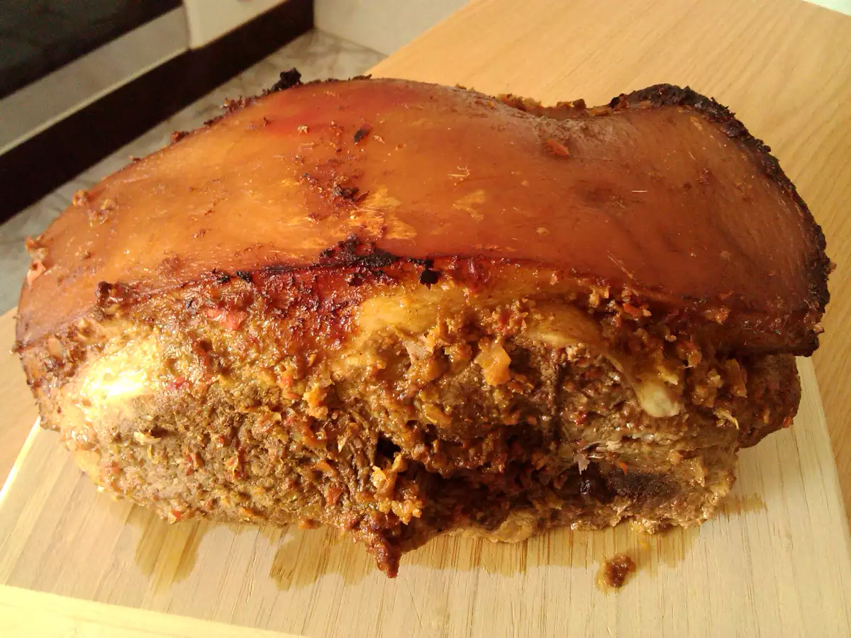 Pierna de cerdo asada a la Colombiana - foto 2