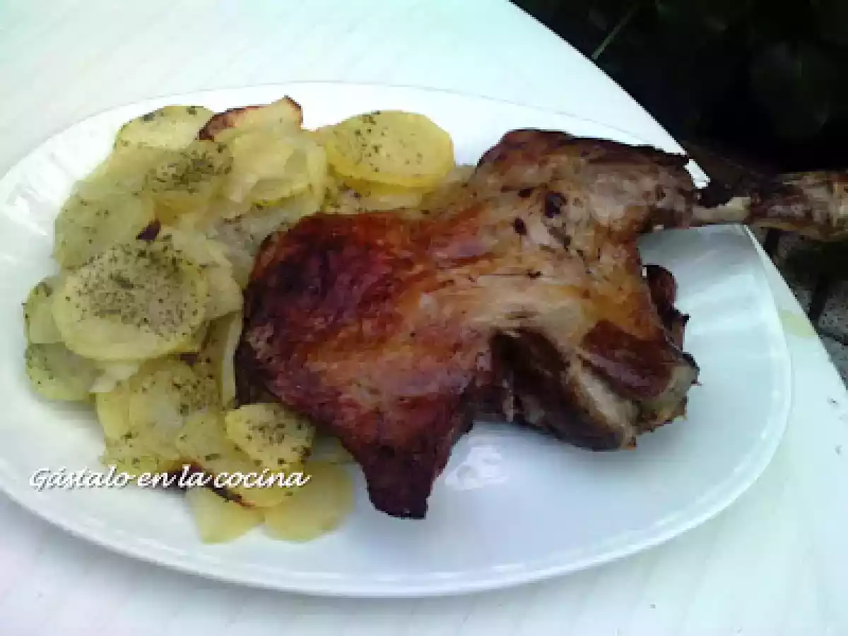 PIERNA DE CORDERO AL HORNO (estilo segoviano) - foto 2