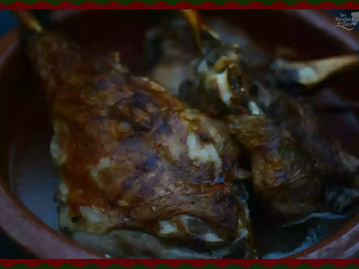 Pierna de cordero al horno tradicional, especial para Navidad!!