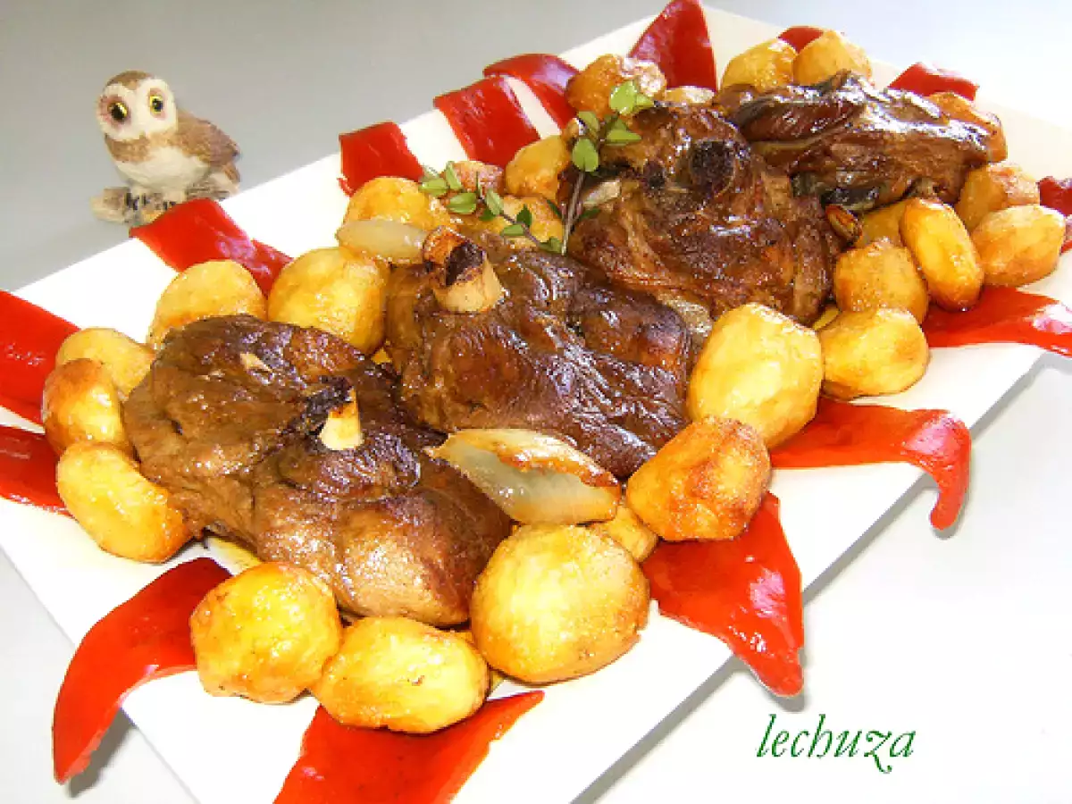 Pierna de cordero asada al horno - foto 2