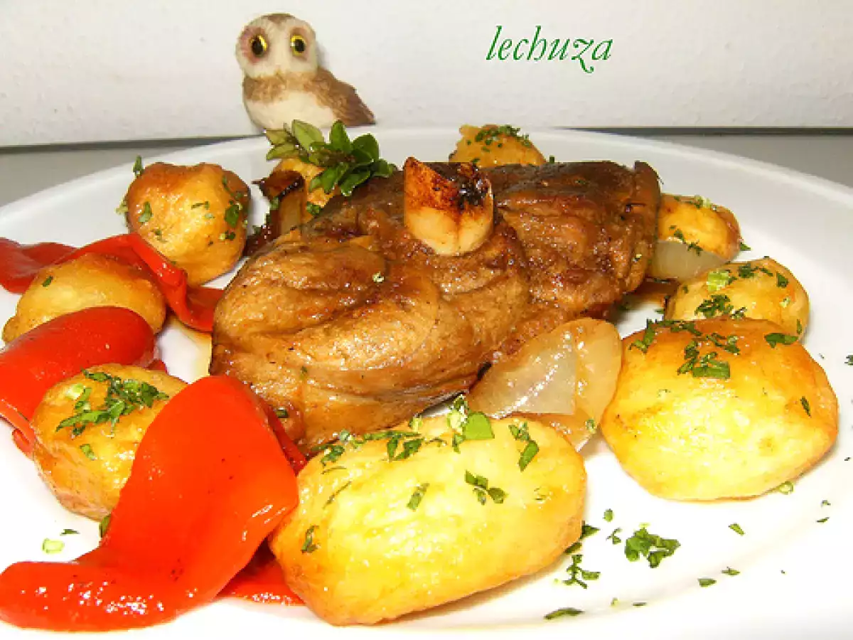 Pierna de cordero asada al horno - foto 6