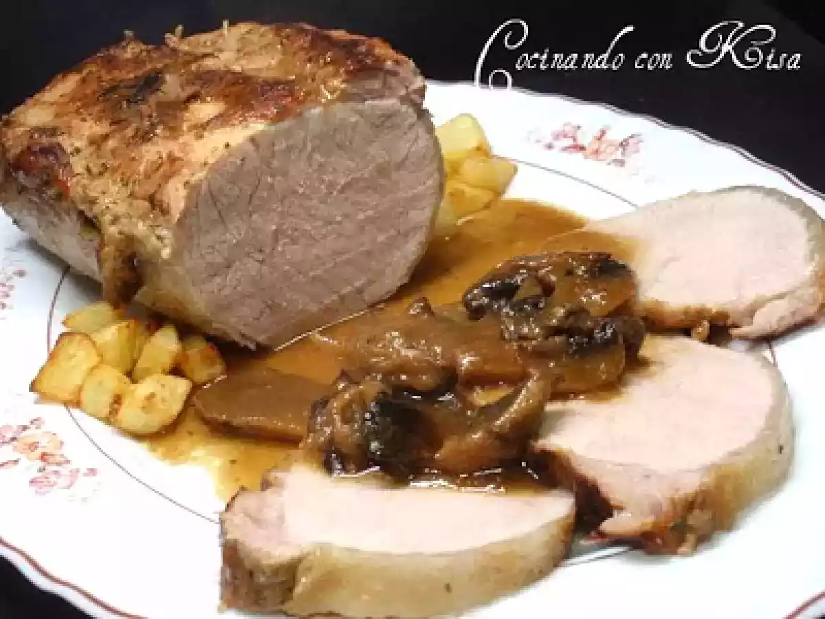 Pieza de lomo al laurel (fussioncook)