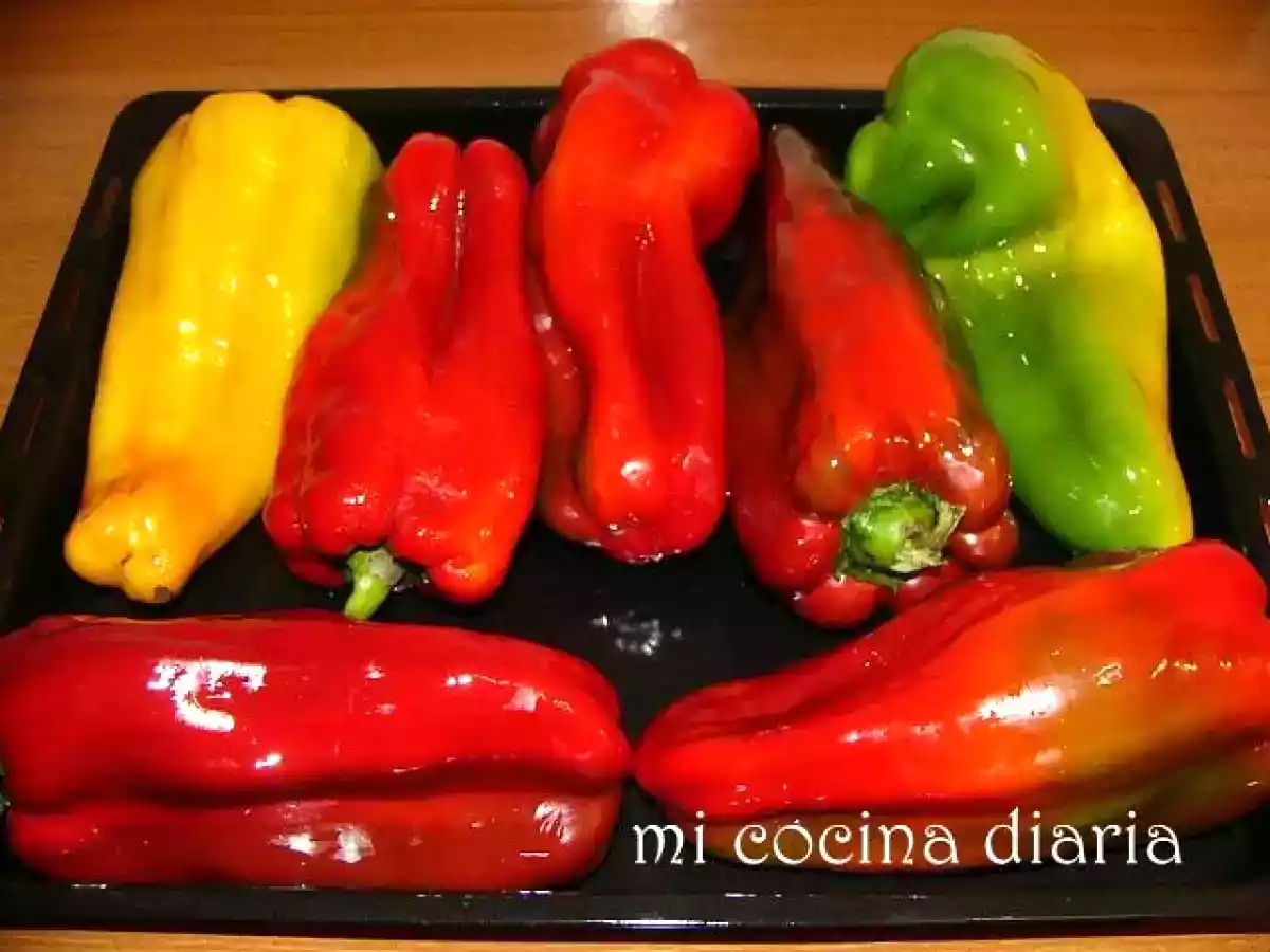 Pimientos asados en conserva - foto 2