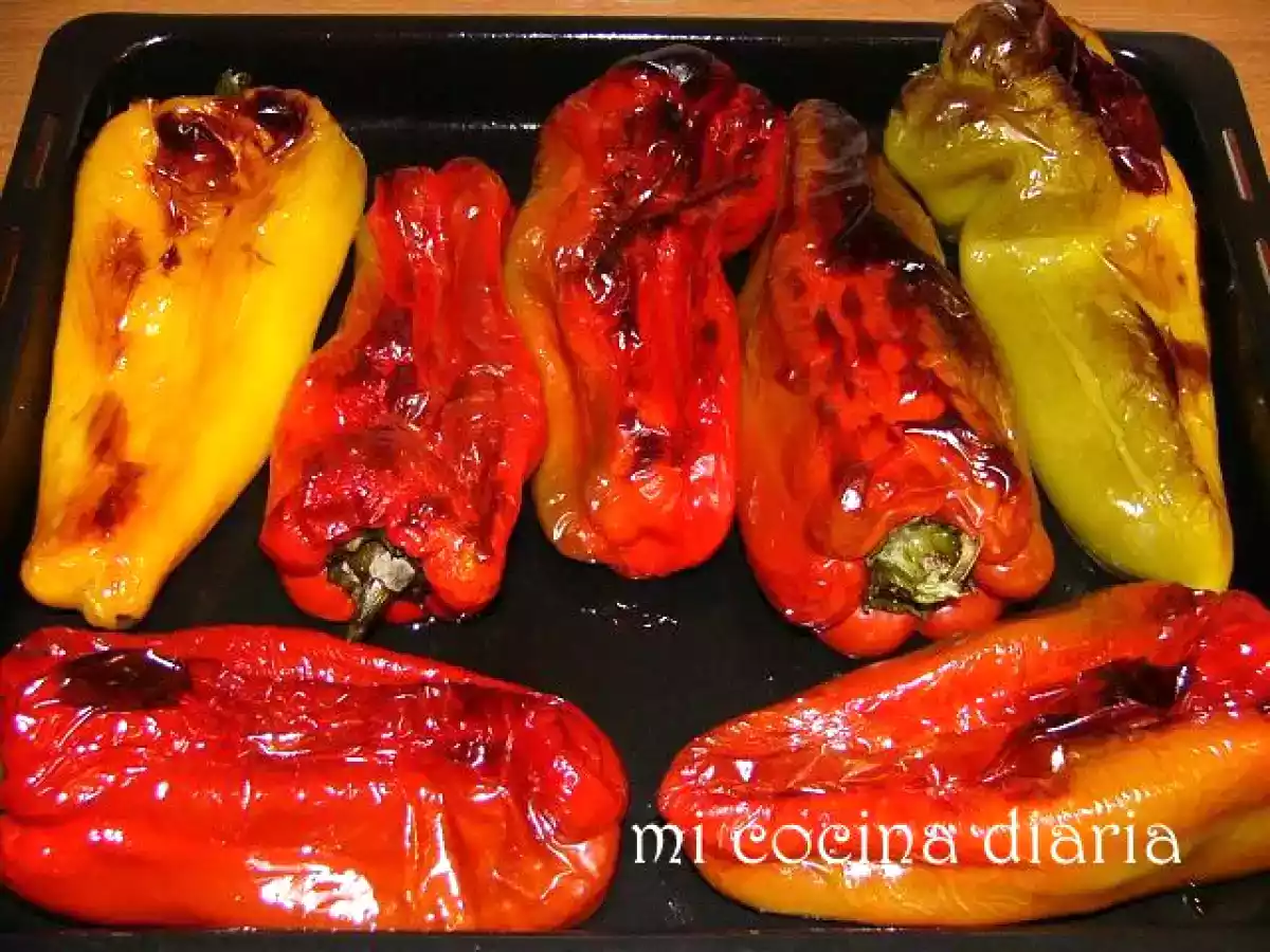 Pimientos asados en conserva - foto 3