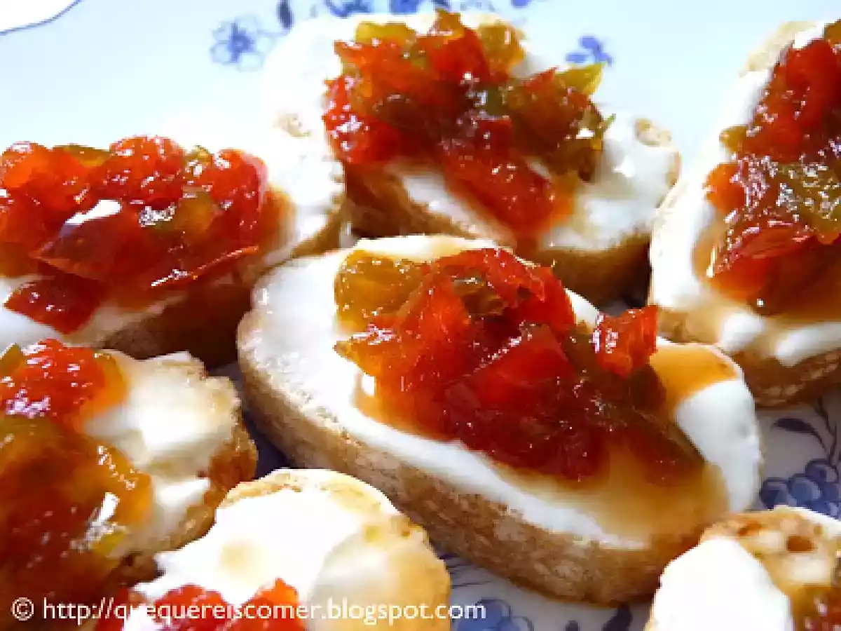 Pimientos confitados