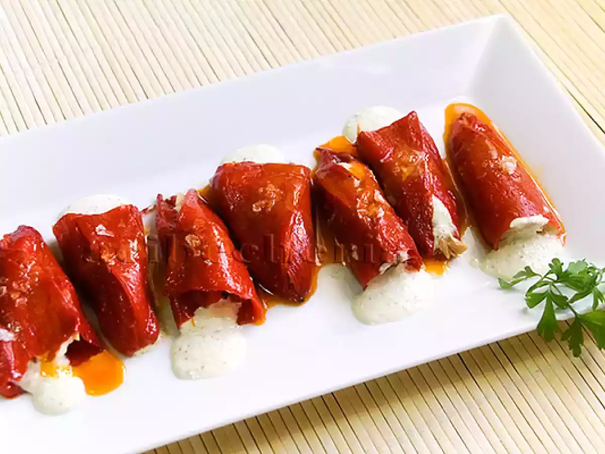 Pimientos de piquillo con bonito del norte - foto 4