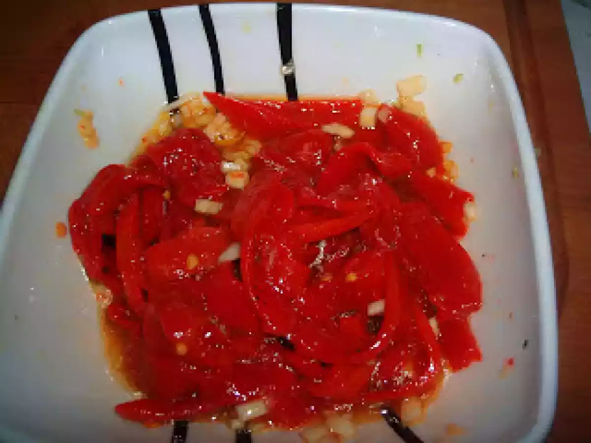 Pimientos del piquillo al ajillo