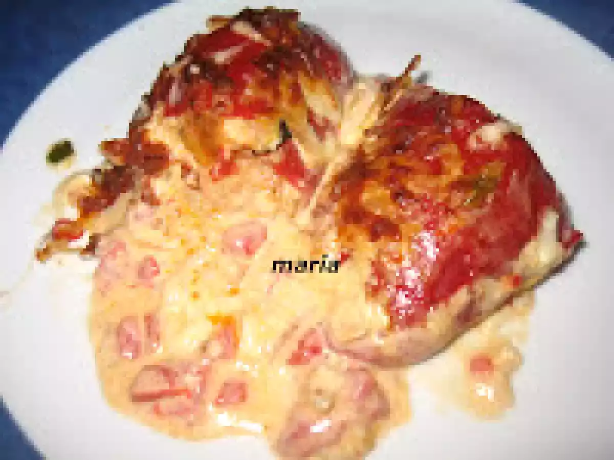 Pimientos del piquillo rellenos de atún - foto 2