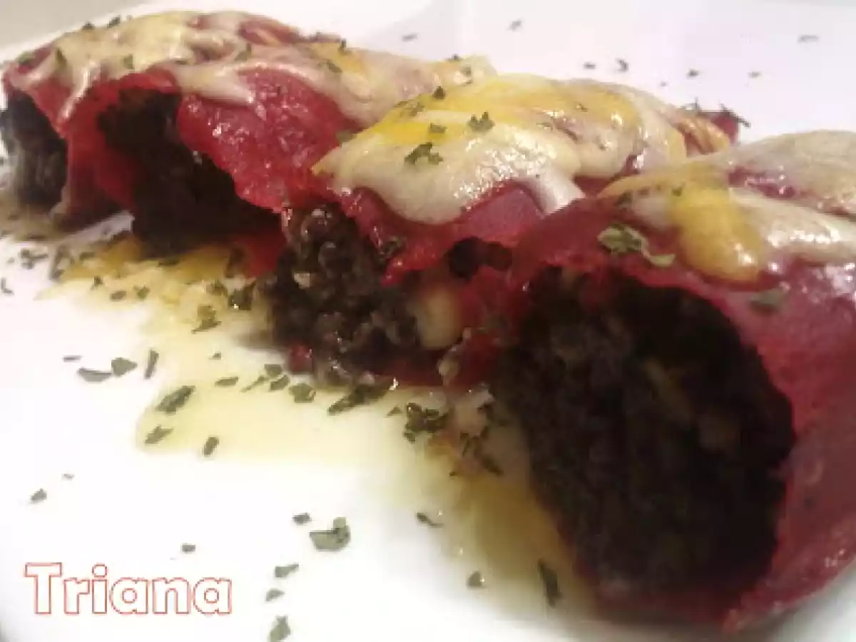 Pimientos del piquillo rellenos de morcilla Rios - foto 2