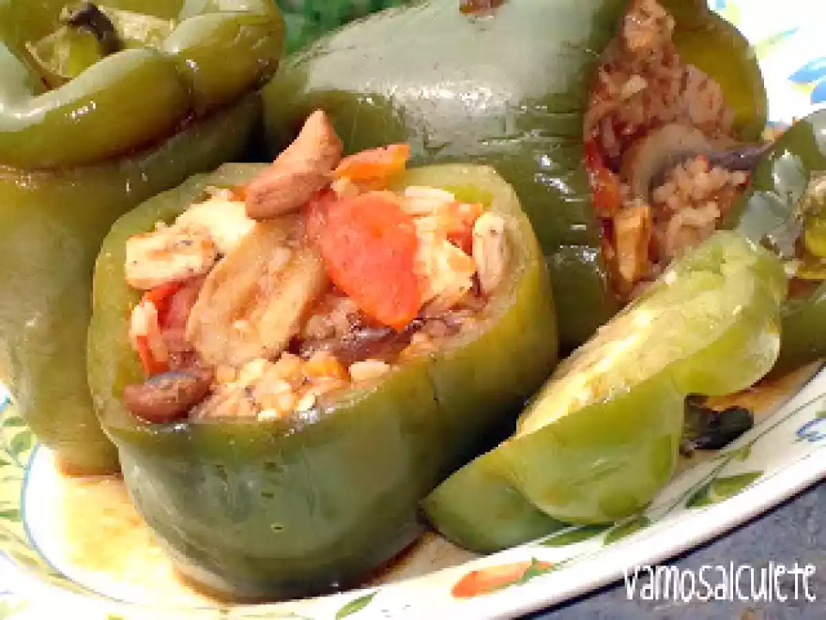 PIMIENTOS MORRONES RELLENOS... de aprovechamiento