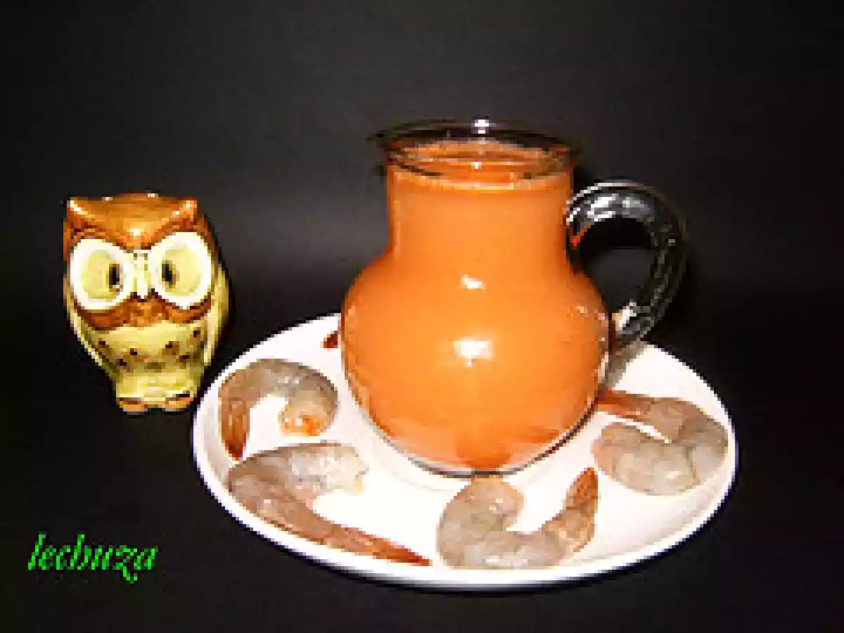 Pimientos morrones rellenos de arroz, gambas y bacalao - foto 10