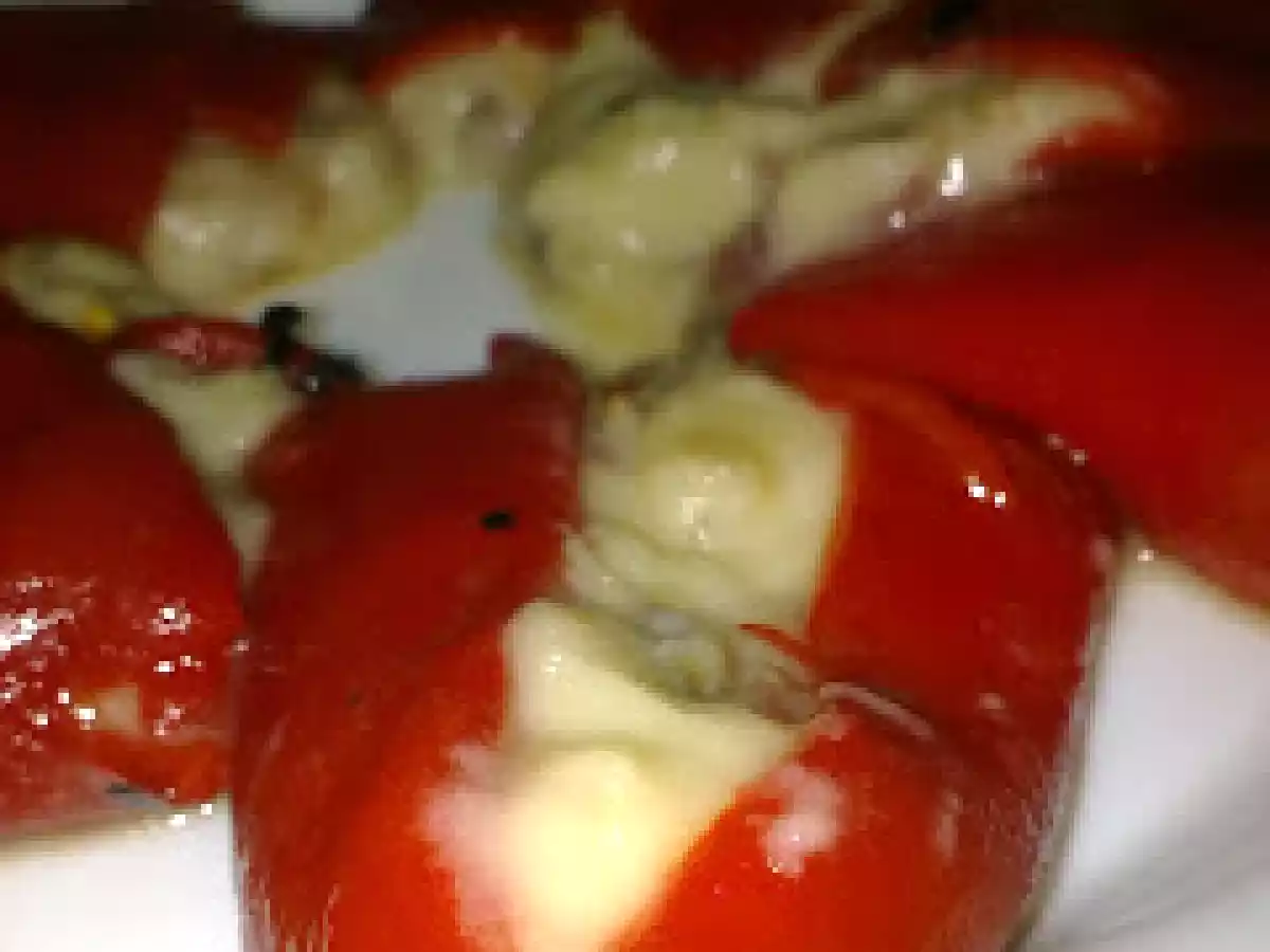 PIMIENTOS RELLENOS DE CHAMPIÑONES