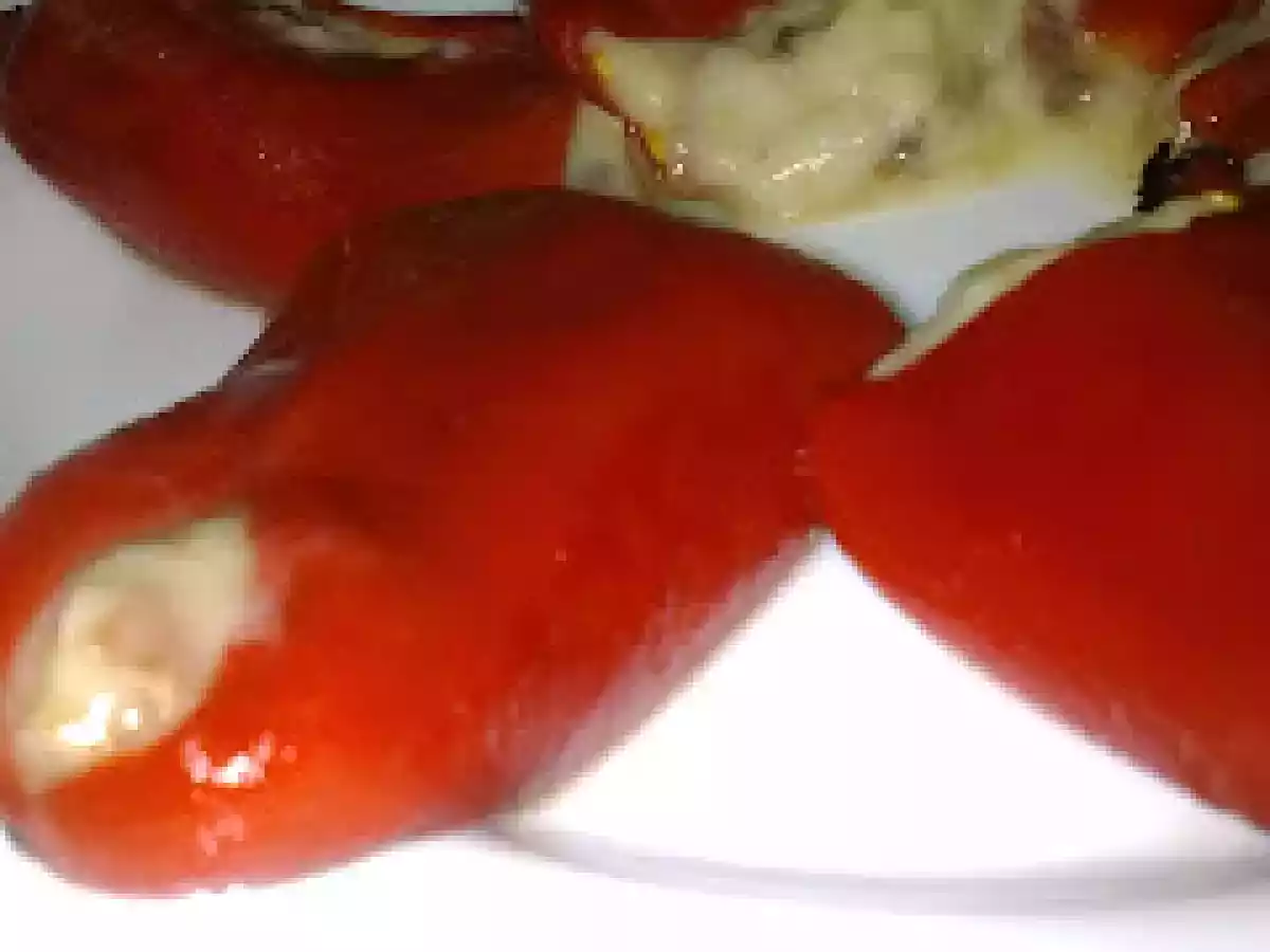 PIMIENTOS RELLENOS DE CHAMPIÑONES - foto 2