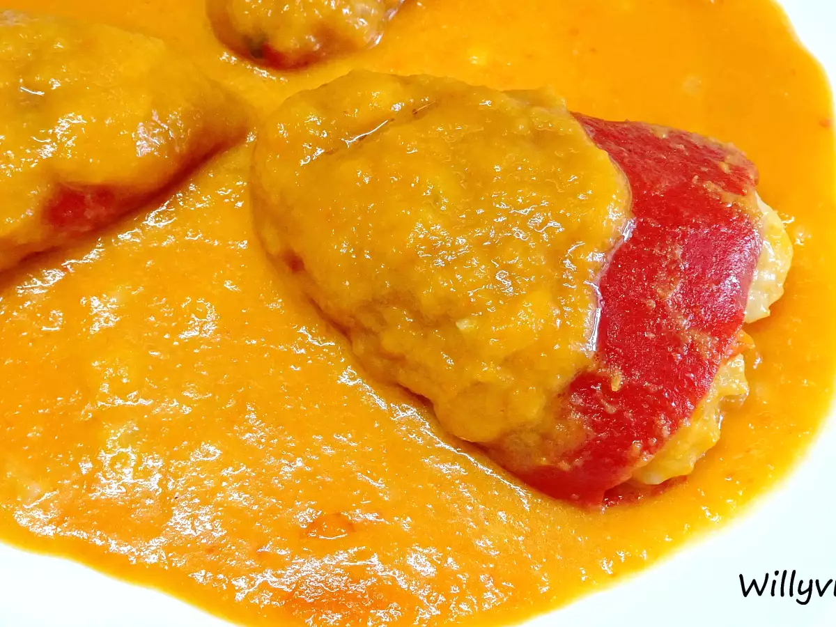 Pimientos rellenos de marisco - foto 2