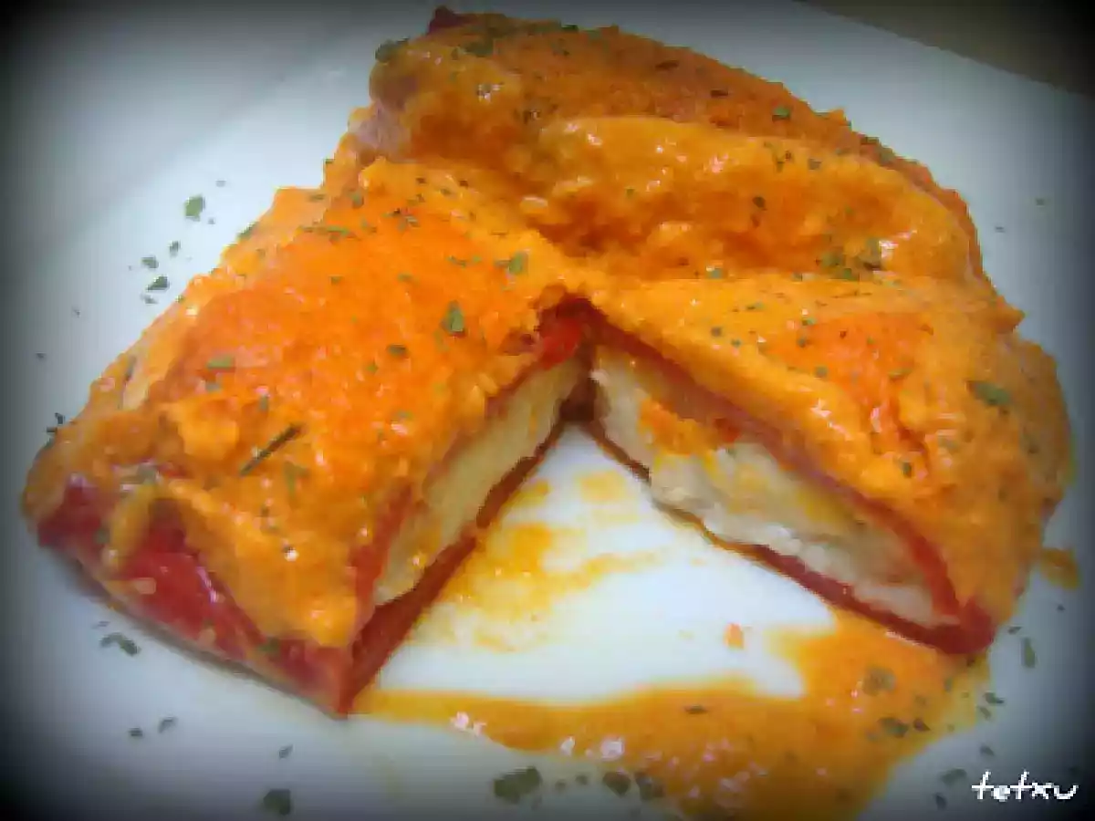 Pimientos Rellenos de Merluza y Langostinos (fussioncook) - foto 4