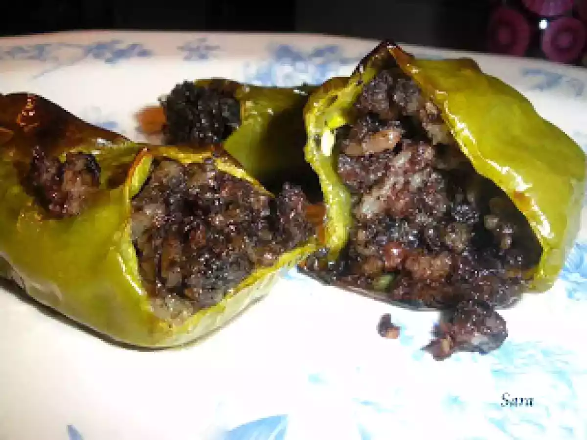 Pimientos rellenos de morcilla - foto 2